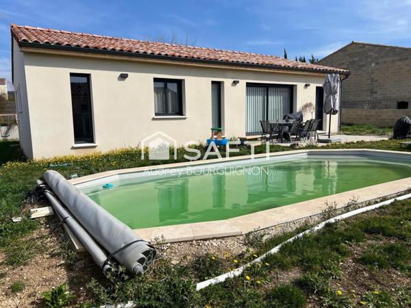 Maison neuve 4 pièces avec piscine à Malemort-du-Comtat