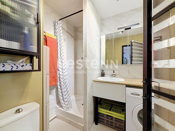 Appartement T1 meublé à vendre à Limoges résidence récente sécurisée? 28 m² avec parking privé