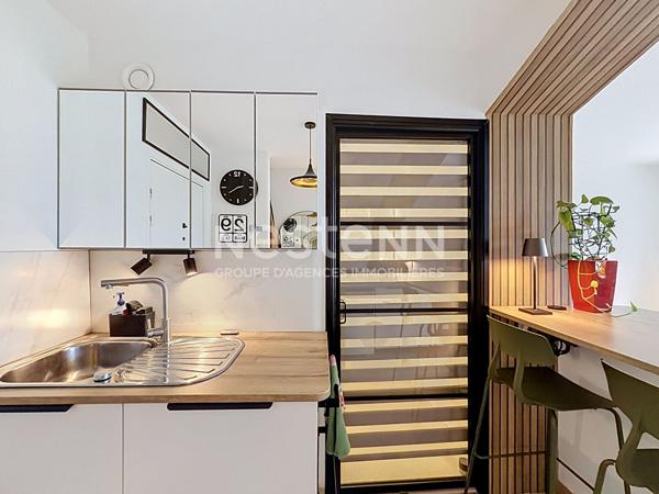 Appartement T1 meublé à vendre à Limoges résidence récente sécurisée? 28 m² avec parking privé