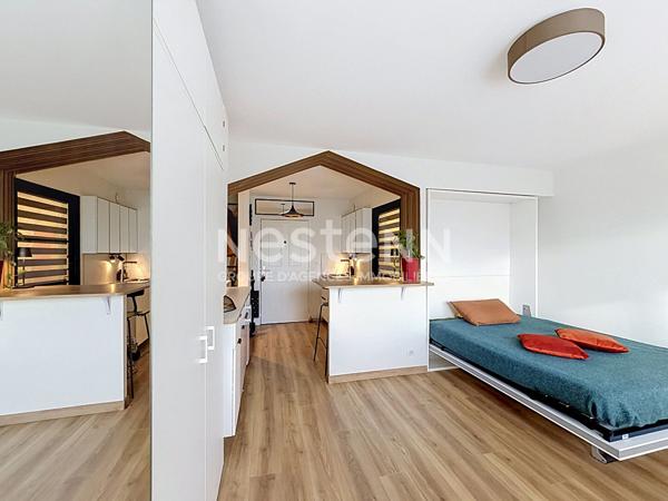 Appartement T1 meublé à vendre à Limoges résidence récente sécurisée? 28 m² avec parking privé