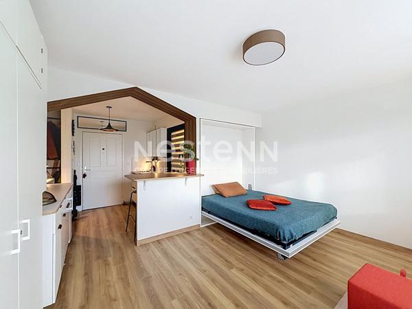 Appartement T1 meublé à vendre à Limoges résidence récente sécurisée? 28 m² avec parking privé