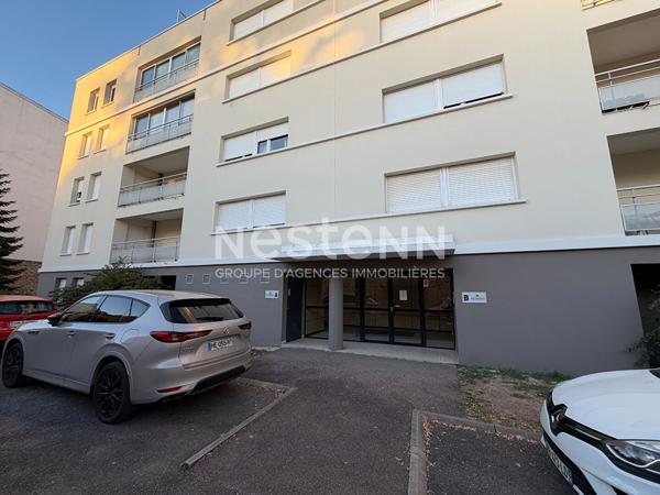 Appartement T1 meublé à vendre à Limoges résidence récente sécurisée? 28 m² avec parking privé