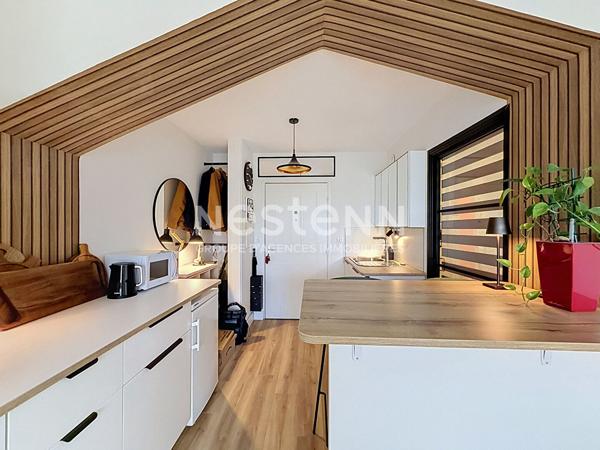 Appartement T1 meublé à vendre à Limoges résidence récente sécurisée? 28 m² avec parking privé