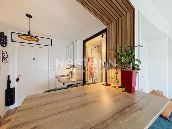 Appartement T1 meublé à vendre à Limoges résidence récente sécurisée? 28 m² avec parking privé