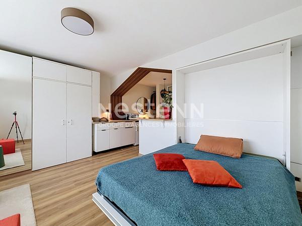 Appartement T1 meublé à vendre à Limoges résidence récente sécurisée? 28 m² avec parking privé