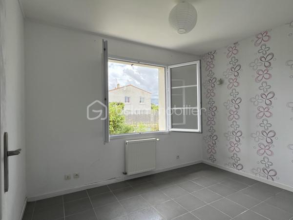 MÉDIS centre :
à 5 minutes à pied de boulangerie / supérette / école.
à 5 minutes en voiture de Royan et sa zone commerciale.


Maison de plain-pied, indépendante, dans un secteur pavillonnaire.


Les + de cette maison :
- Plain-pied intégral
- 3 chambres et une grande pièce, en plus du séjour et de la cuisine.
- sans mitoyenneté.

Actuellement chauffage central au gaz de ville.


COMPOSITION :

Entrée indépendante, ouvrant d’un côté sur une cuisine semi-ouverte, et de l’autre sur le séjour.

Grand salon/séjour lumineux de 26 m2, exposé Sud.

Espace nuit avec couloir desservant 3 chambres, une salle d’eau avec WC, et une grande pièce supplémentaire.

Chambre n°1 de 9,1 m2 avec placard intégré.
Chambre n°2 de 9,2 m2
Chambre n°3 de 9,7 m2 avec placard intégré.

Vaste pièce supplémentaire de 26 m2 avec une douche et un WC, pouvant être aménagée en suite parentale, studio, ou atelier.


EN EXTÉRIEUR :

Jardin clos sur parcelle de 540 m2.
Emplacements pour stationner plusieurs véhicules sur la parcelle, cabanon.
.