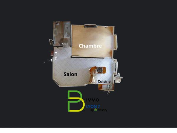 Appartement 2 pièces - 36 m²