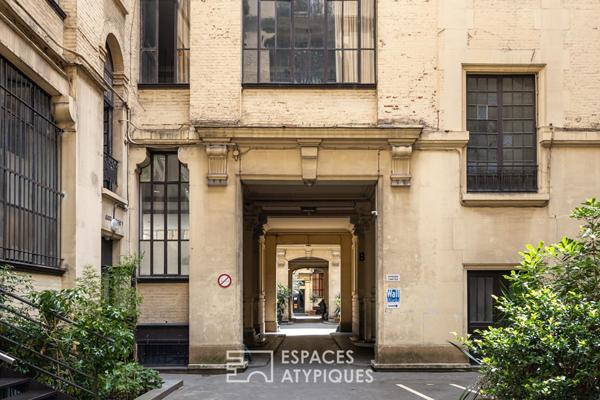 Loft industriel de caractère au coeur de la rue Martel