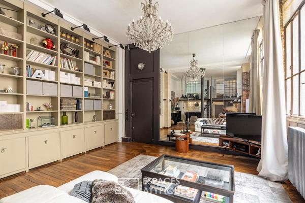 Loft industriel de caractère au coeur de la rue Martel