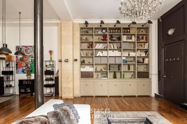 Loft industriel de caractère au coeur de la rue Martel