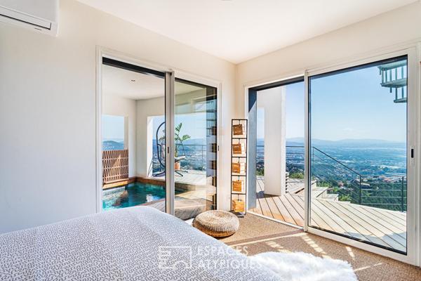 Maison contemporaine avec vue mer exceptionnelle