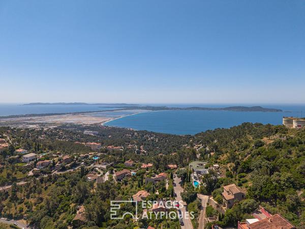 Maison contemporaine avec vue mer exceptionnelle