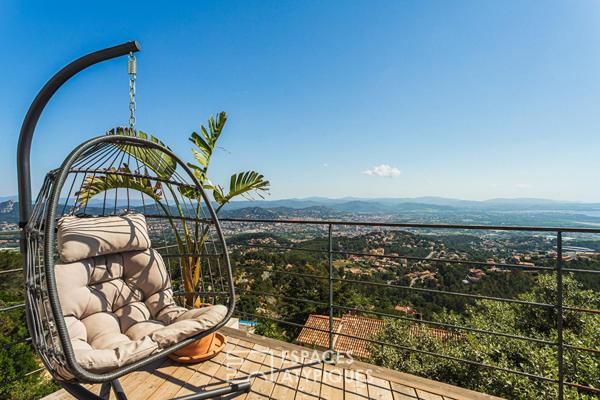 Maison contemporaine avec vue mer exceptionnelle
