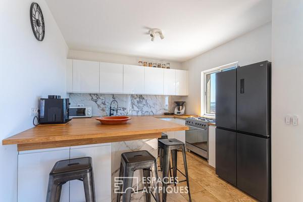 Maison contemporaine avec vue mer exceptionnelle