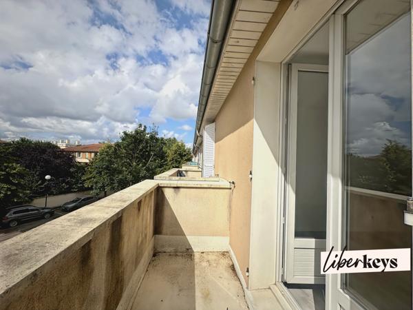 Appartement de 2 pièces lumineux de 31,49 m² avec balcon - Vaulx-en-Velin