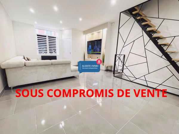 Maison de 121 m2 entièrement rénovée comprenant 3ch jardin et terrasse