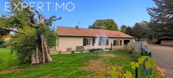 Saint-Pierre-de-Frugie (24450) Viager Occupé (H/F) 86 et 80 ans. Rente 359 € sur 180 mois Bouquet 29500 € - Maison de Plain-Pied 94 m²