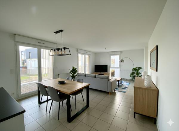 Appartement Type 2 -45M²- 1 chambre - Carquefou bourg