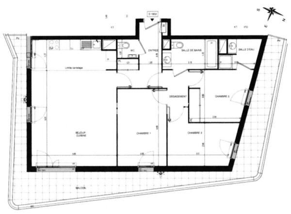 Appartement
         5 pièces
        - 87 m² 399 000 € *