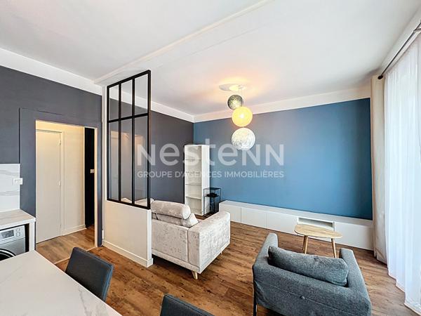A LOUER appartement secteur Jaurès Brest 3 pièces 62 m2