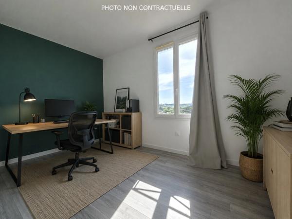 Maison familiale 5 pièces avec jardin clos – Lussant 17430