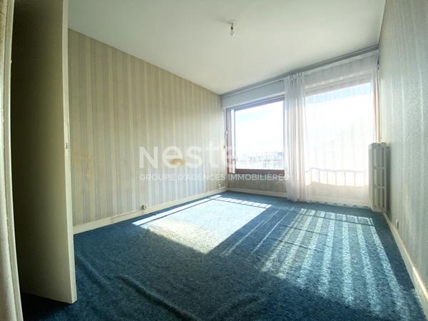 A vendre appartement à Vannes 2 pièces à rénover secteur Trussac