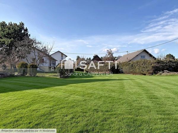 Magnifique terrain constructible de 12,36 ares à Labaroche