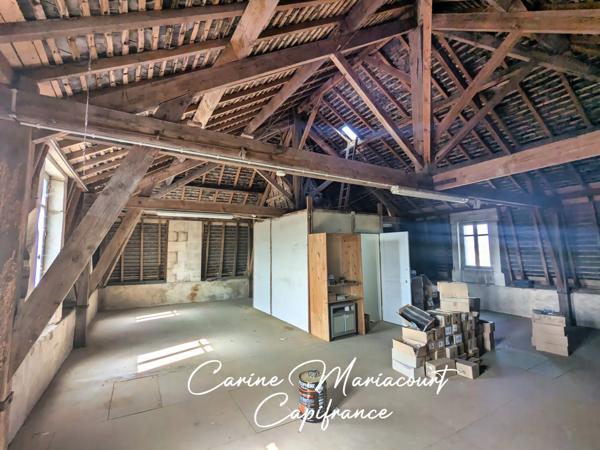 MAISON DE MAITRE AVEC PISCINE à 25 minutes de Niort- 5 CHAMBRES - TERRAIN CLOS DE 1203 M2