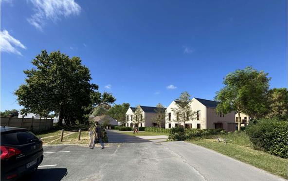 Appartement T3 avec jardin privatif à St Sylvain D'Anjou