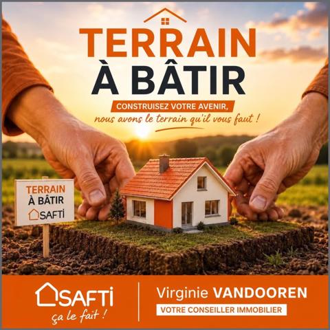 Terrain de 1 200 m² pour imaginer votre maison à Baincthun
