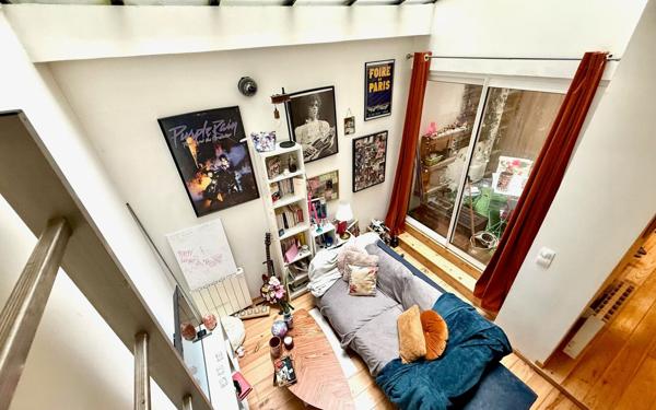 Appartement à vendre    3 pièces • 46,67 m2 Paris 19