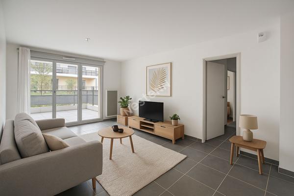 Appartement neuf T3 avec terrasse et place de parking privative