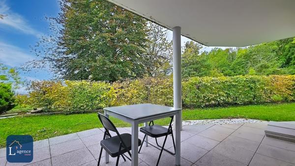 Appartement T3 72.45 Rez de jardin Garage double Parking Cave Gex 01170