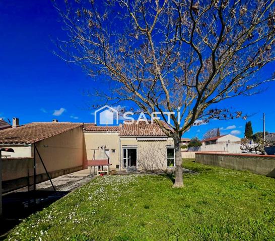 À vendre, Maison 5 pièces avec jardin à Pennautier.