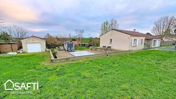 PISCINE, CALME, ENTIEREMENT RENOVEE