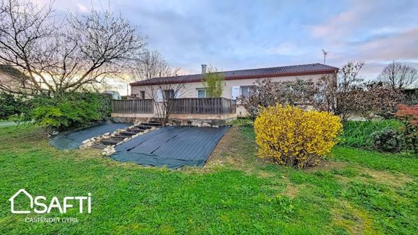 PISCINE, CALME, ENTIEREMENT RENOVEE