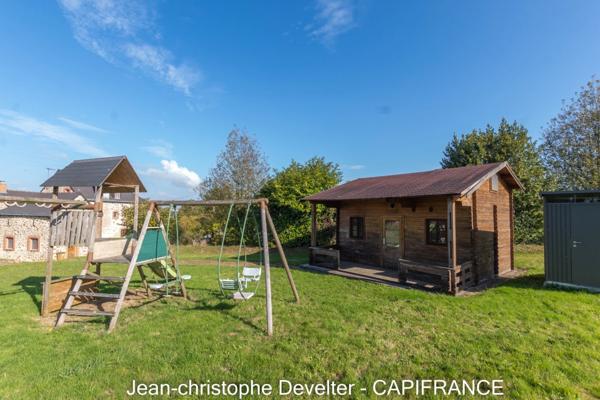 Dpt Mayenne (53), à vendre à Saint Georges de Buttavent maison 3 chambres sur terrain de 1360 m2