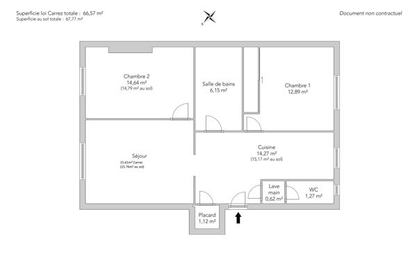 Appartement Paris 14 e - VAVIN / MONTPARNASSE