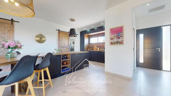 Villa contemporaine 2020 - 170 m² habitables - Piscine chauffée - Double garage