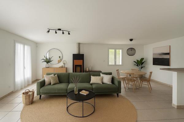 Villa T5 avec vue panomarique, sous-sol isolé et terrain de 4000 m²