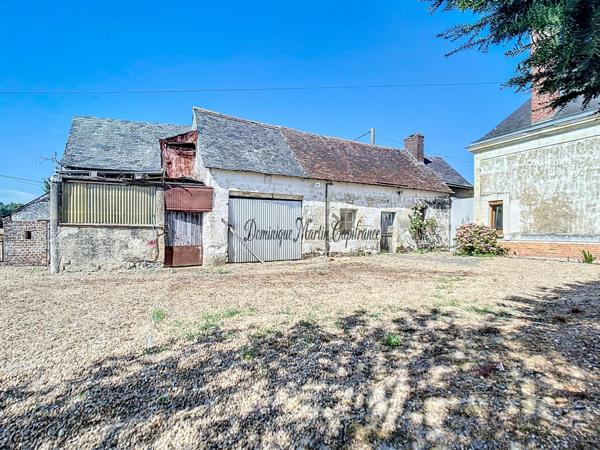 proche de LHOMME (Dpt 72),Maison à vendre 3 pièces - grenier-2 granges- 1 dépendance-1 atelier- 1 garage- terrain de 1910m²- puits