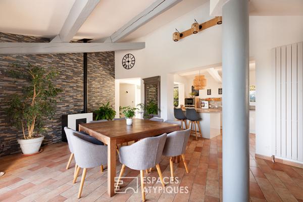 Maison d’architecte avec vue panoramique