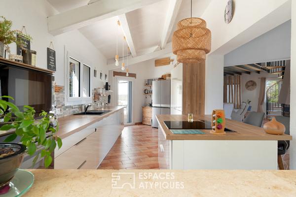 Maison d’architecte avec vue panoramique