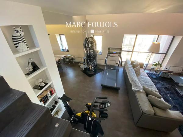 Paris 16 Trocadéro : dernier étage terrasse