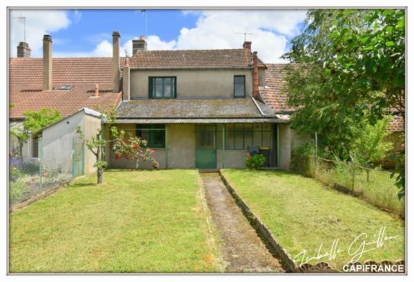 Dpt Cher (18), à vendre LE CHATELET maison P3 de 98 m² - Terrain de 207 m²