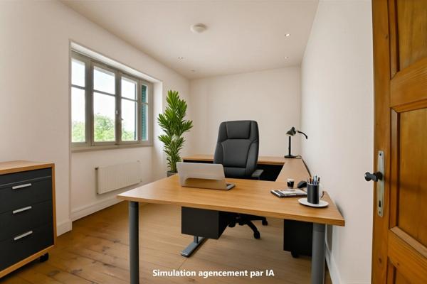 Dpt Cher (18), à vendre LE CHATELET maison P3 de 98 m² - Terrain de 207 m²
