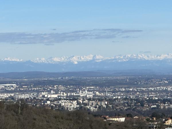 Villa contemporaine 4 chambres avec vue exceptionnelle au calme et sans vis à vis à Saint-Didier-au-Mont-d’Or