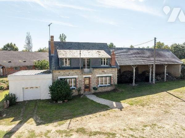 LA MEZIERE - Ancienne exploitation agricole composée d'une maison d'habitation, deux gîtes et p...