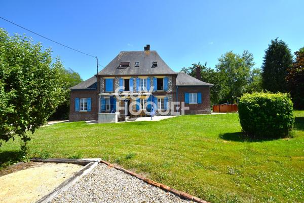 Maison de maître à vendre à Barentin - 5 chambres, piscine et grand terrain