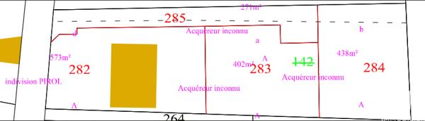 Terrain à vendre 437 m² Communay